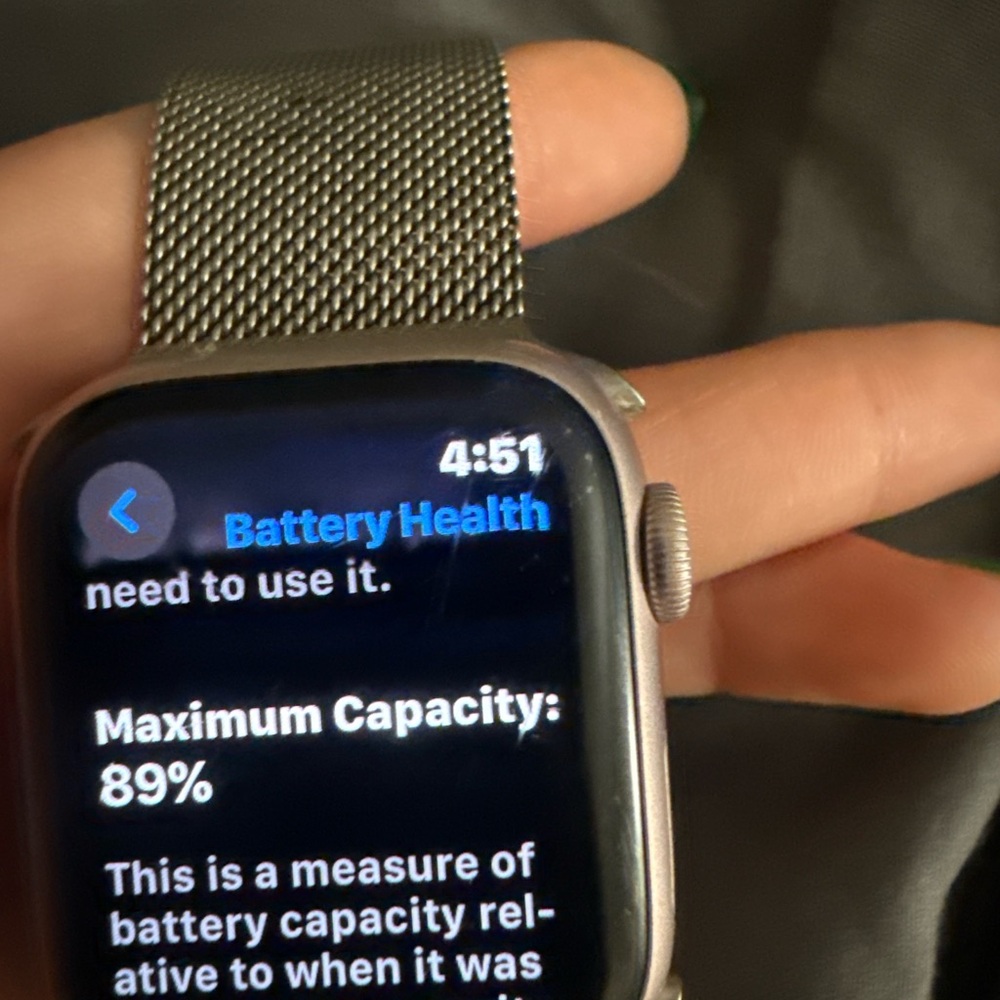 Apple Watch Series 9 41MM+ GPS+Water Resistant 50 M Rose Gold+$100 Milanese Band